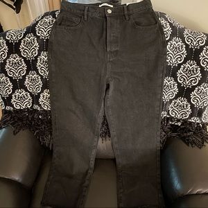 Pacsun straight leg black jeans